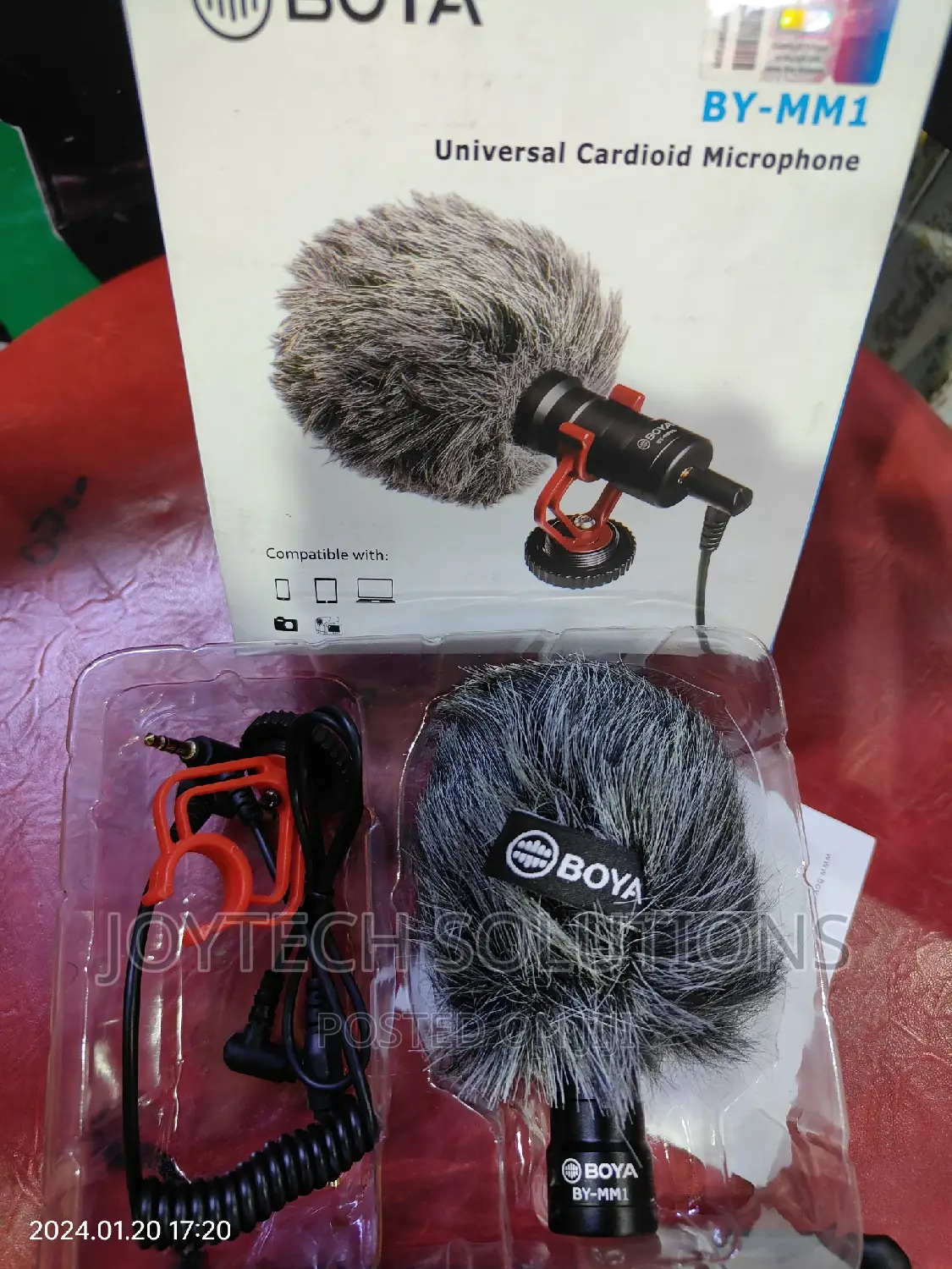 Boya Bymm1 Shotgun Microphone