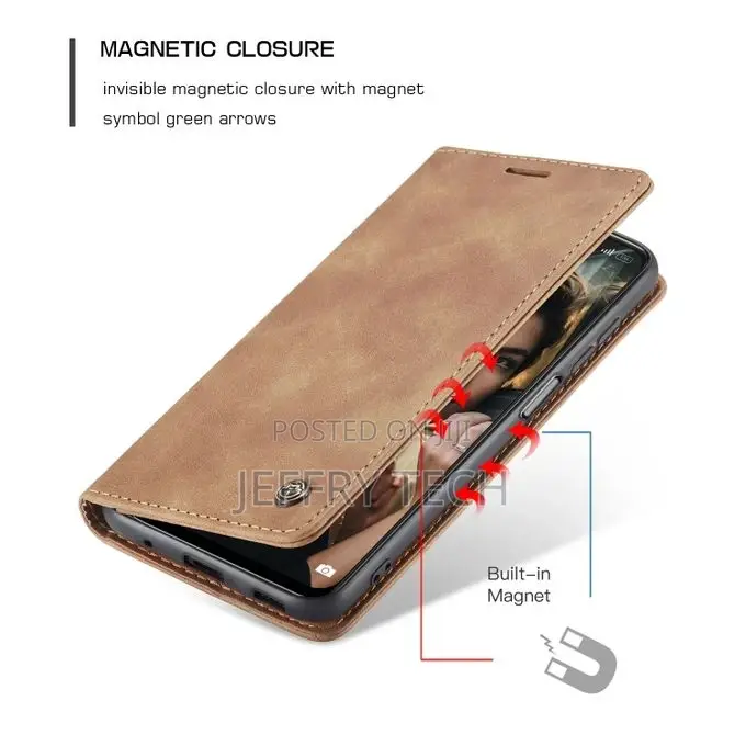 Xiaomi Redmi 10 Flip Leather Phone Case With Stand Magnetic