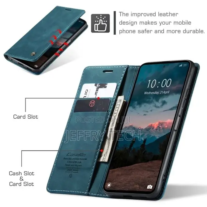 Leather Case for Xiaomi Redmi Note 12 Pro 5G Global