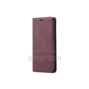 Samsung GALAXY A21S Flip Case Book Luxury Black Cover Leathe
