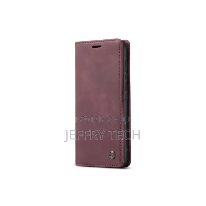 Samsung GALAXY A21S Flip Case Book Luxury Black Cover Leathe