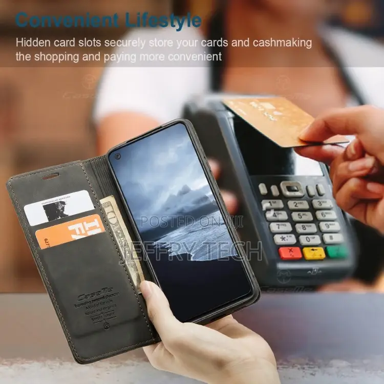 Samsung Galaxy A31 Luxury Shockproof PU Leather Wallet Card