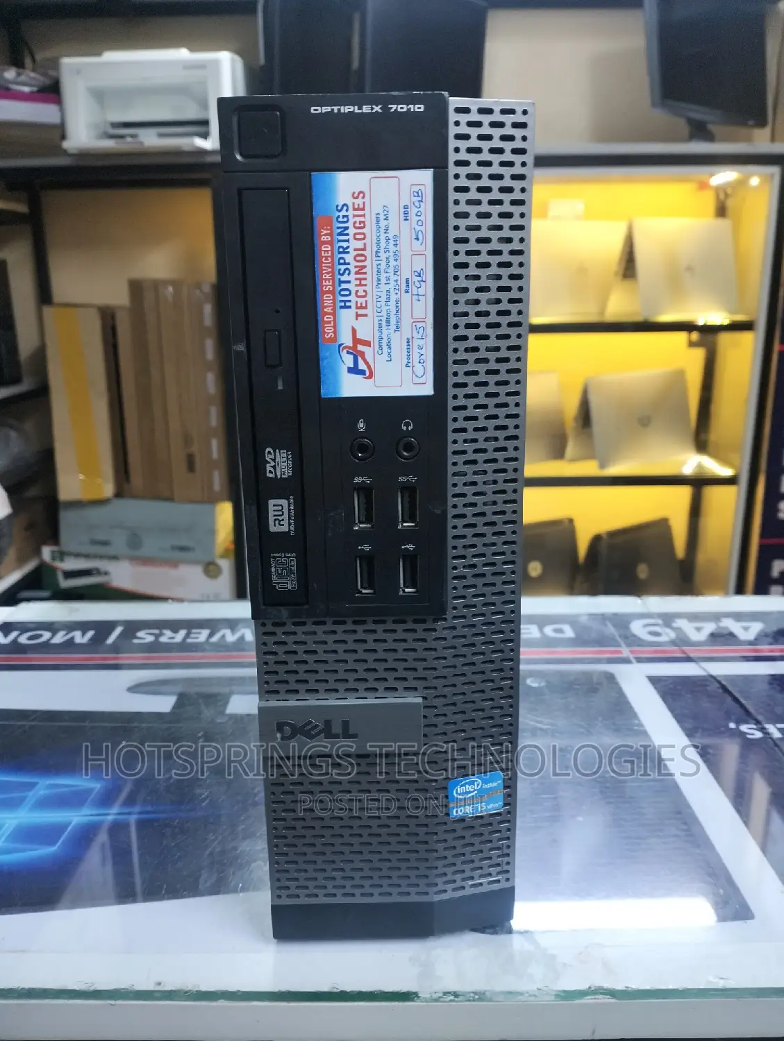 Desktop Computer Dell OptiPlex 7040 8GB Intel Core I5 HDD 500GB
