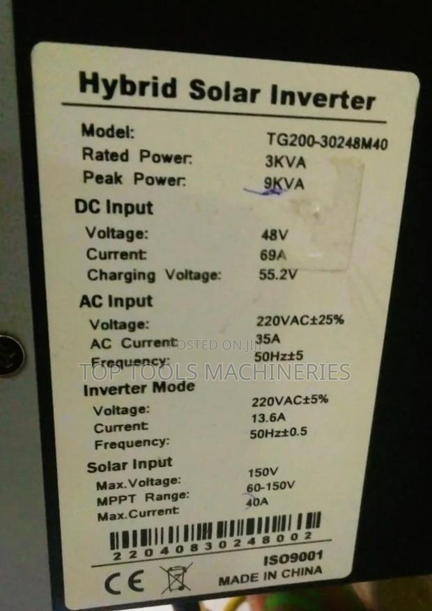 Solarpex 3kva 48V Hybrid Inverter - thumbnail 3