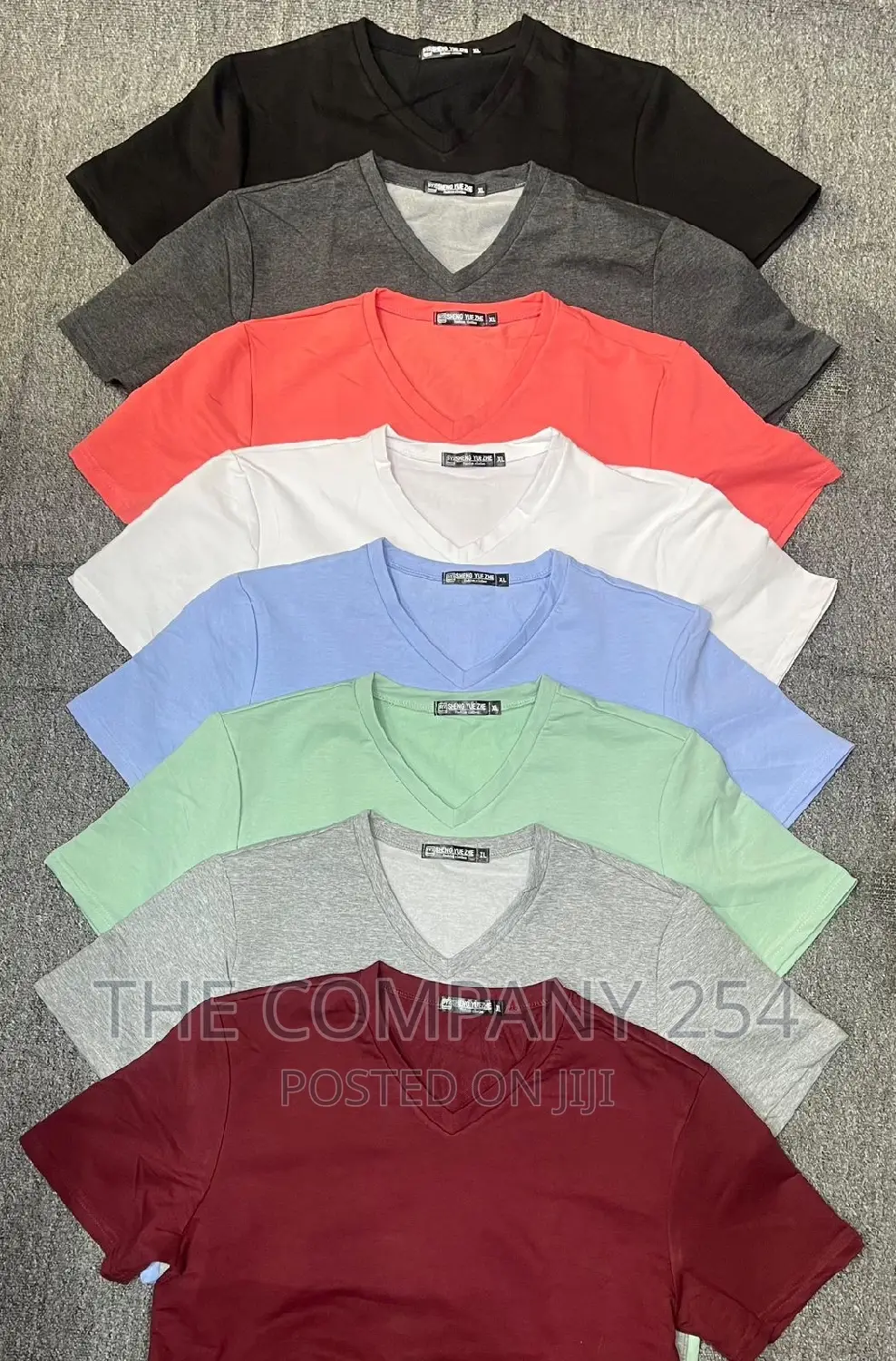 Unisex Classic Plain Cotton T-Shirt
