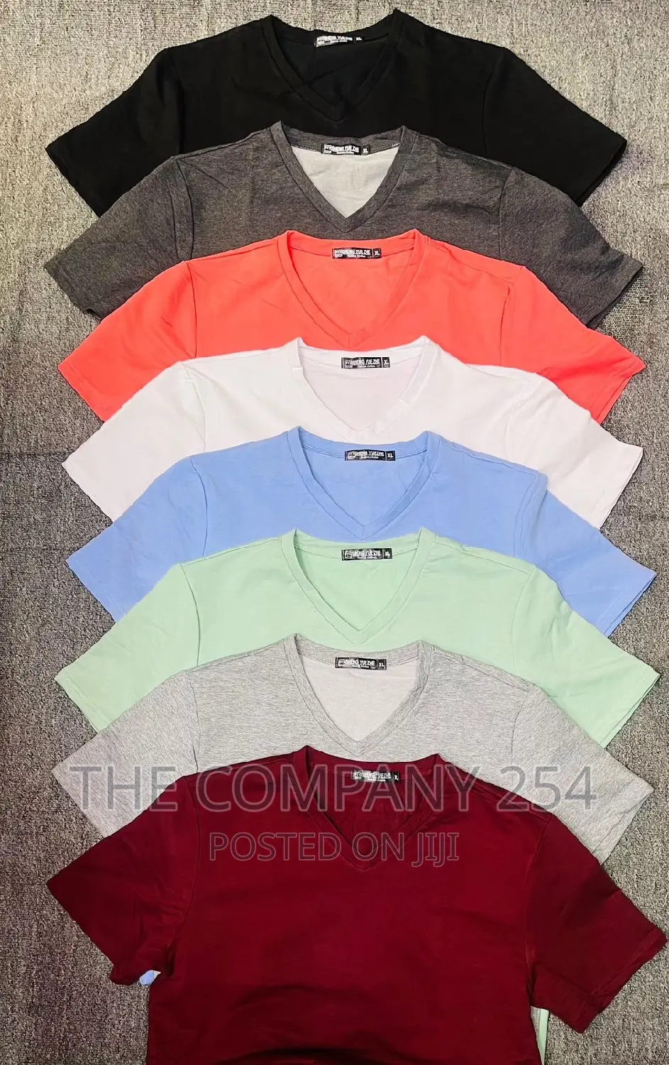 Unisex Classic Plain Cotton T-Shirt