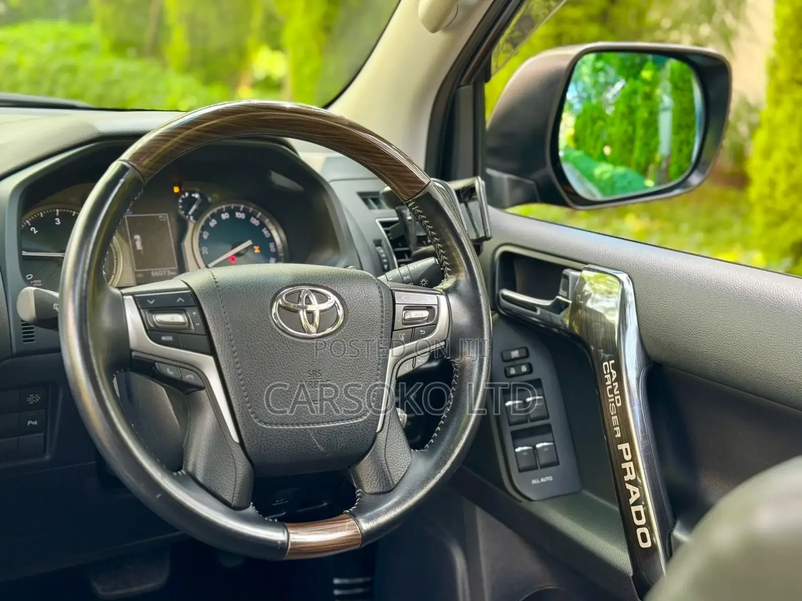 Toyota Land Cruiser Prado 2019 Matt Black