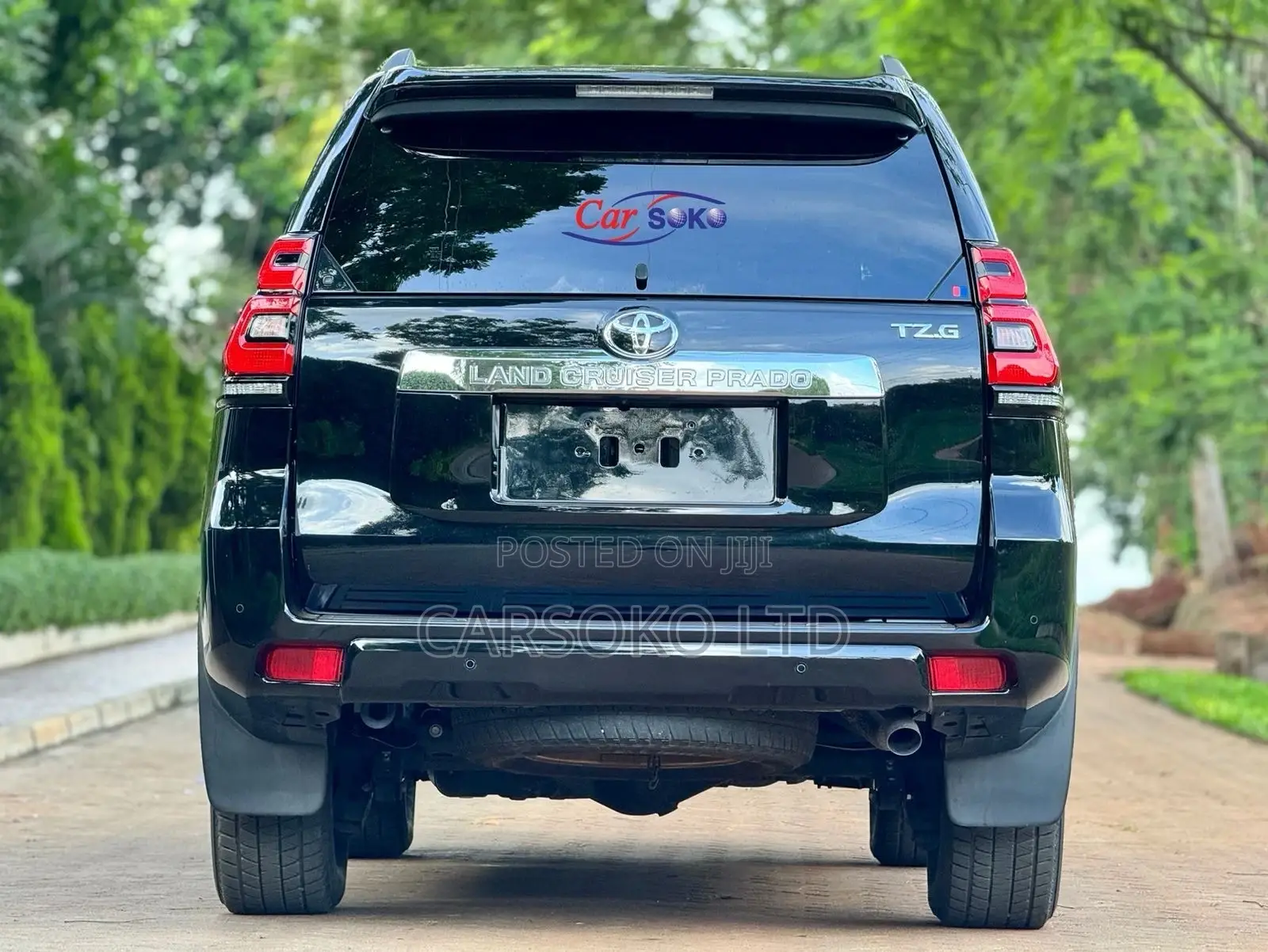Toyota Land Cruiser Prado 2019 Matt Black
