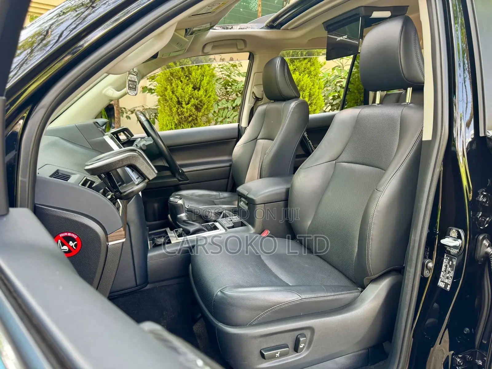 Toyota Land Cruiser Prado 2019 Matt Black