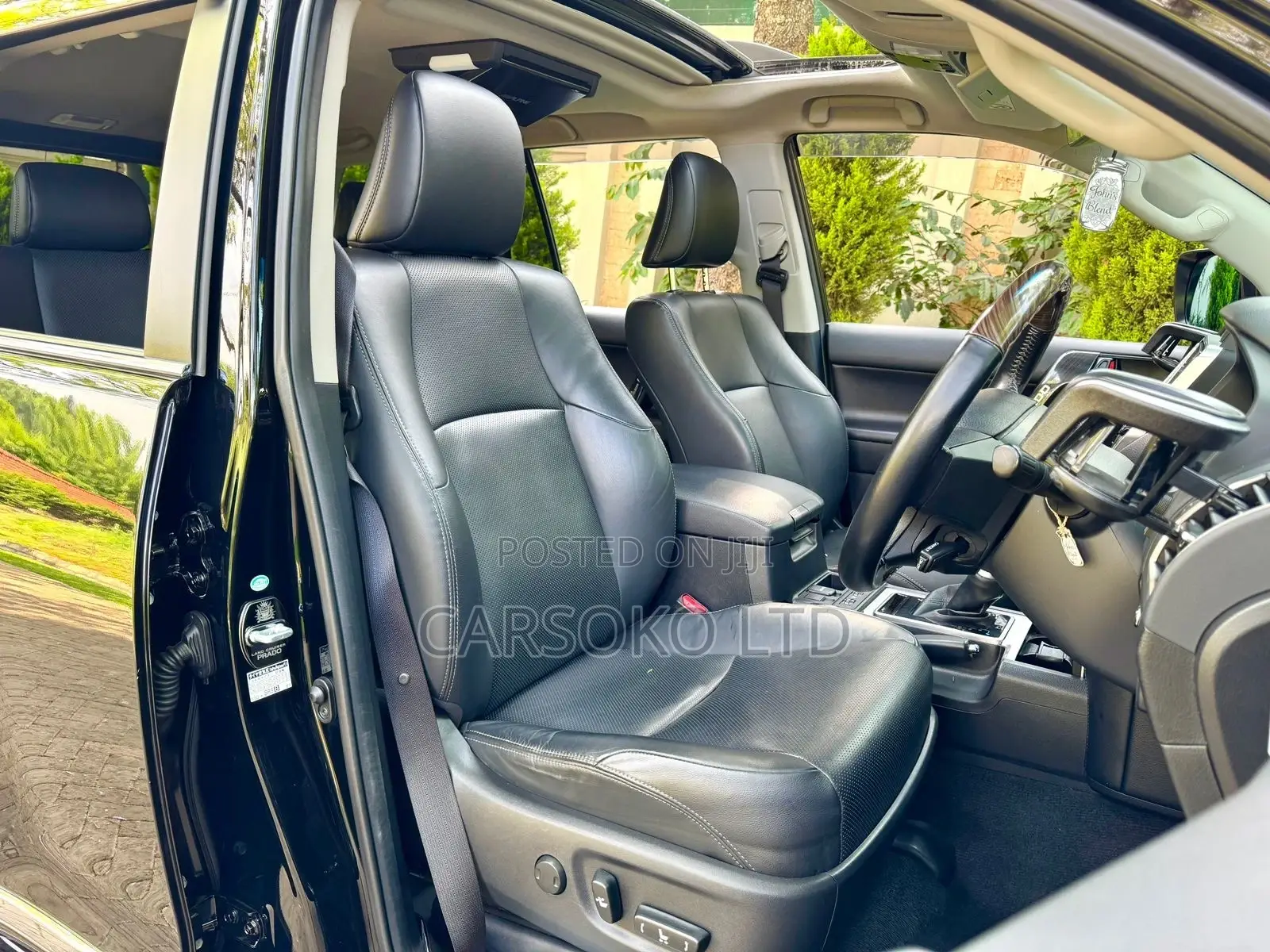 Toyota Land Cruiser Prado 2019 Matt Black