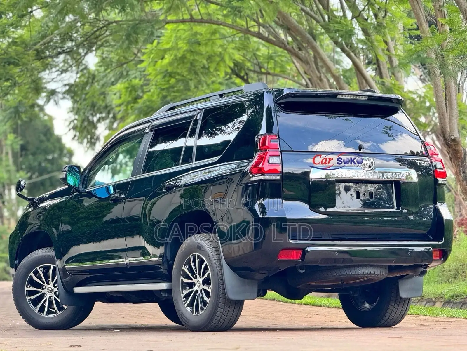 Toyota Land Cruiser Prado 2019 Matt Black