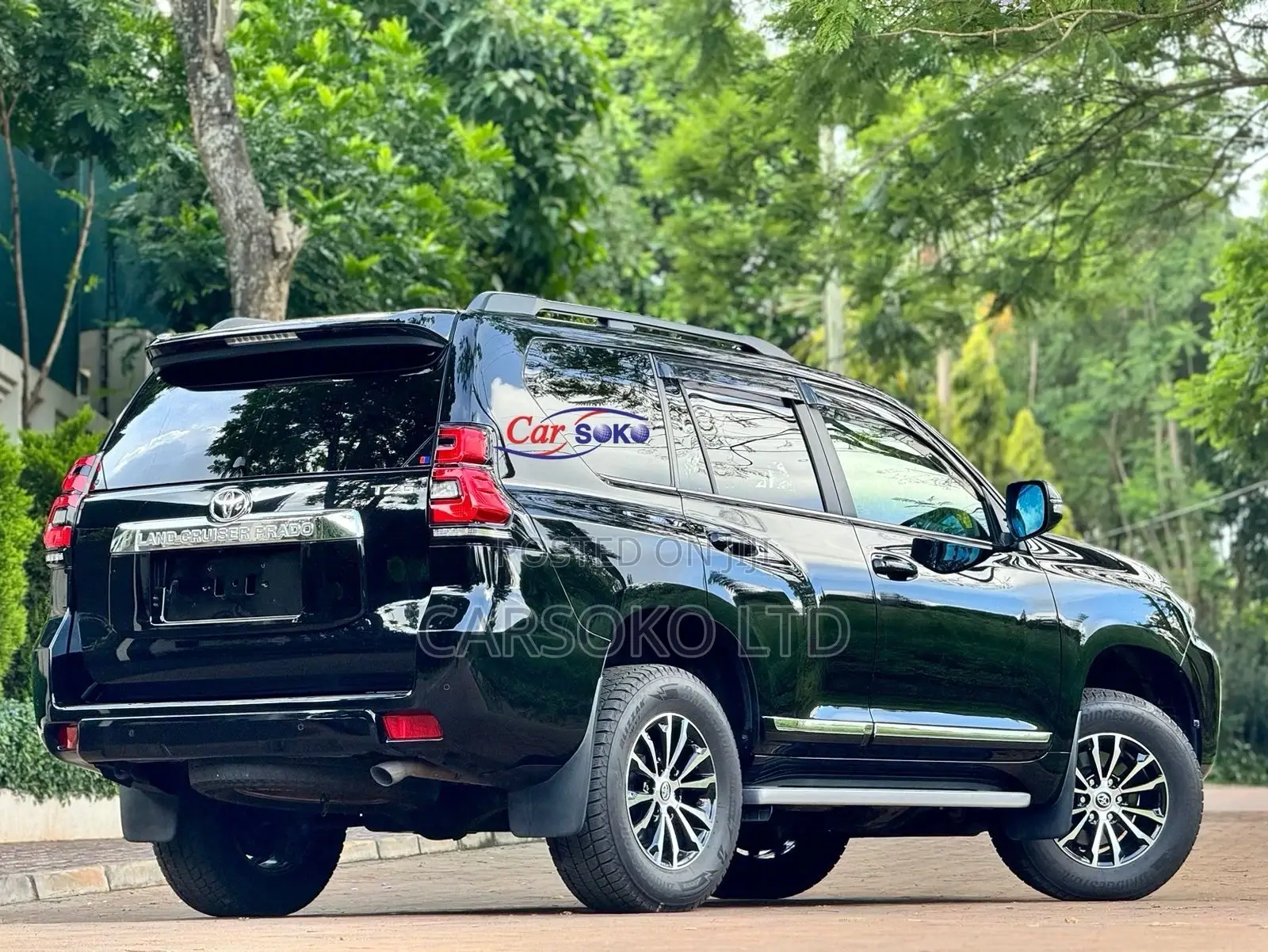 Toyota Land Cruiser Prado 2019 Matt Black