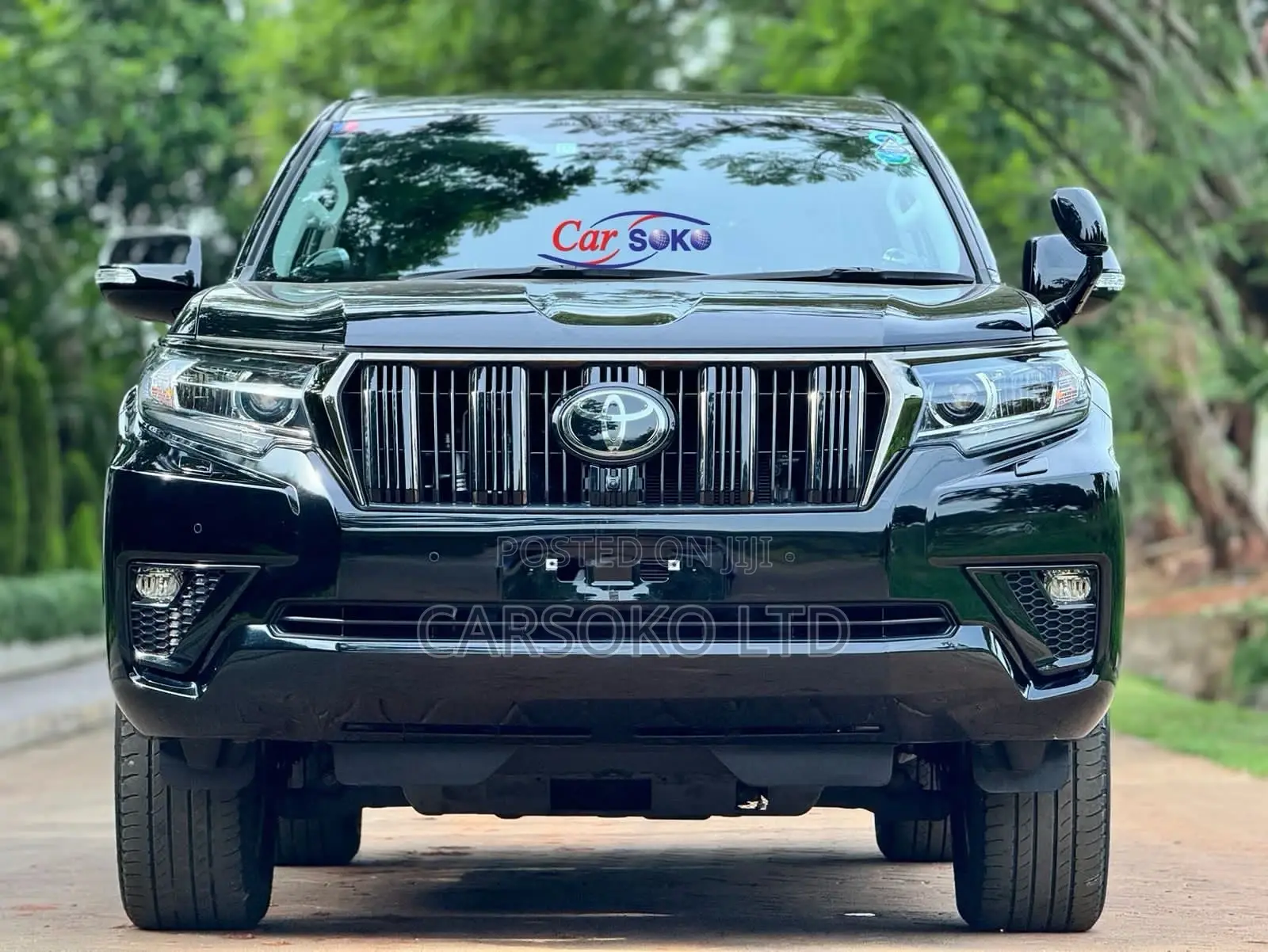 Toyota Land Cruiser Prado 2.8 2020 Matt Black
