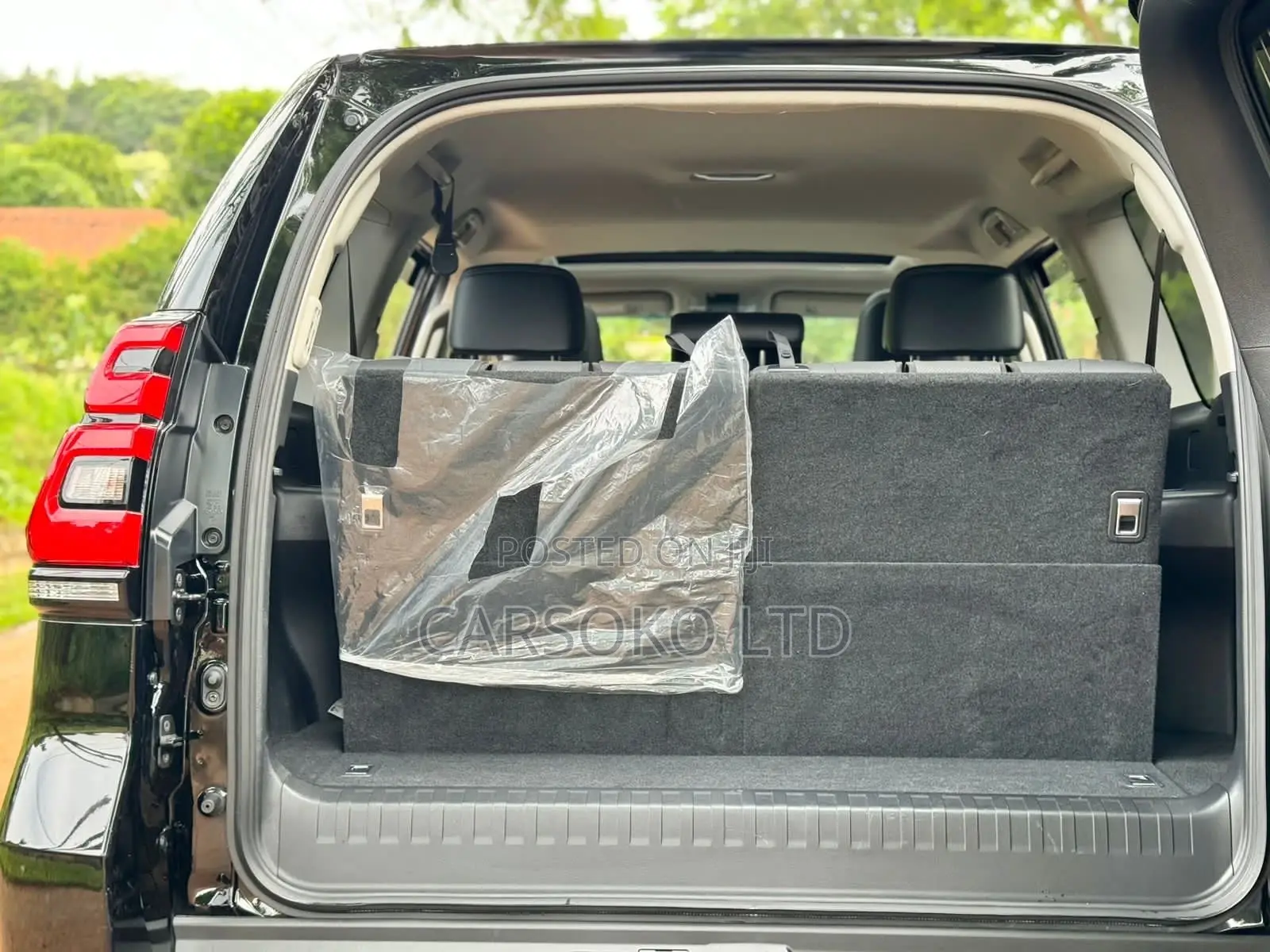 Toyota Land Cruiser Prado 2.8 2020 Matt Black