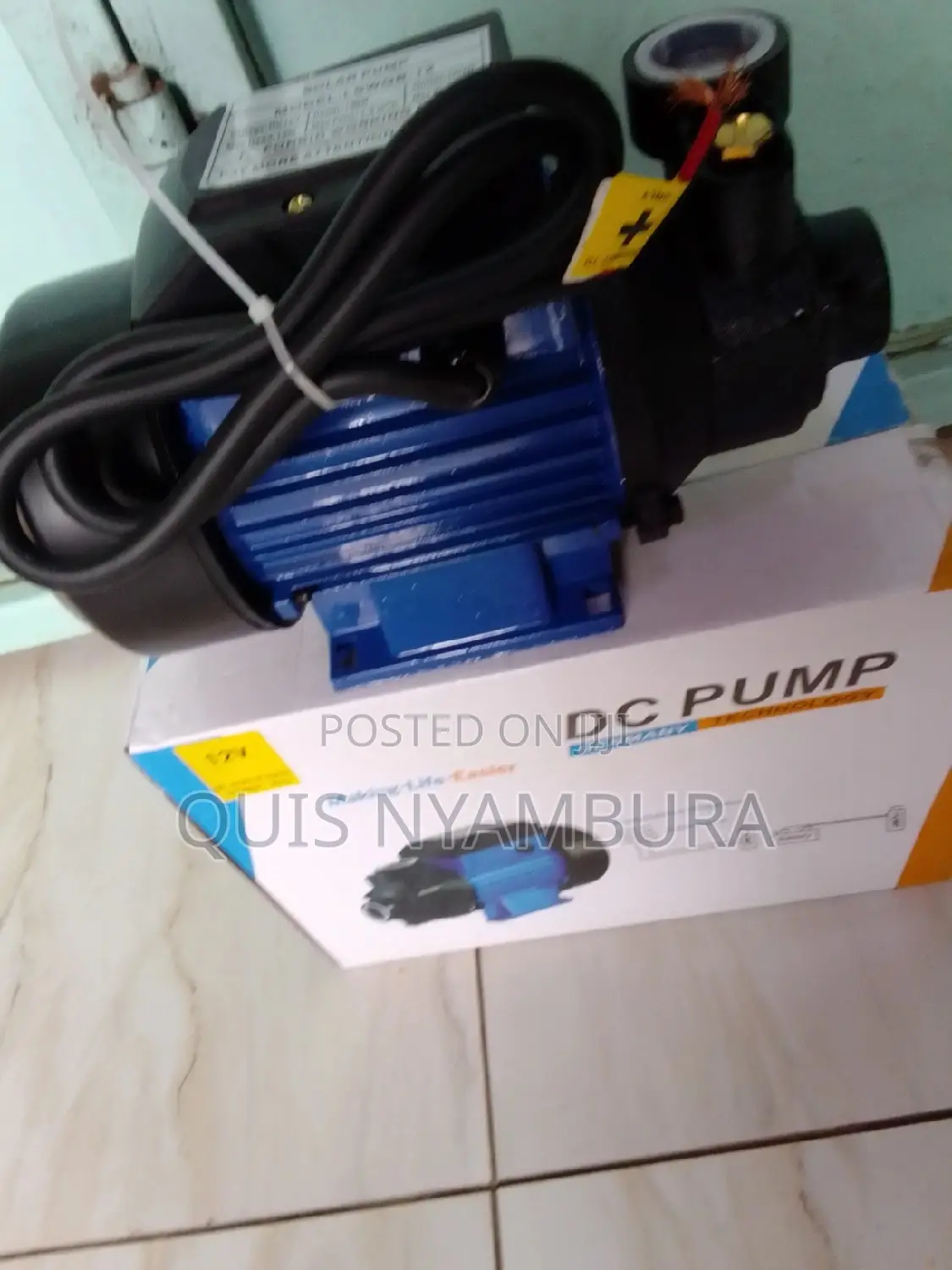 DC Booster Pump