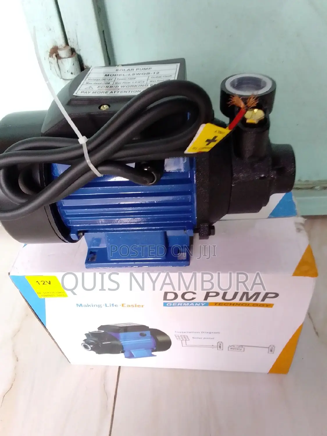 DC Booster Pump