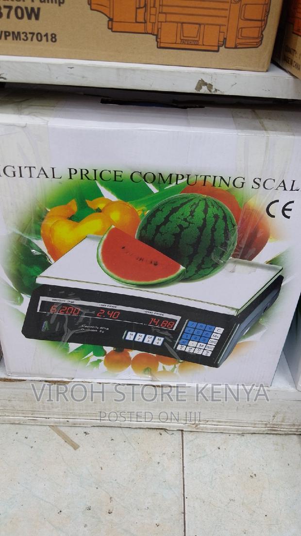 Acs-40kgs Digital Butchery Scale - main view