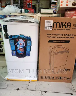 Mika Semi Automatic 6kg Top Load Washing Machine .,.
