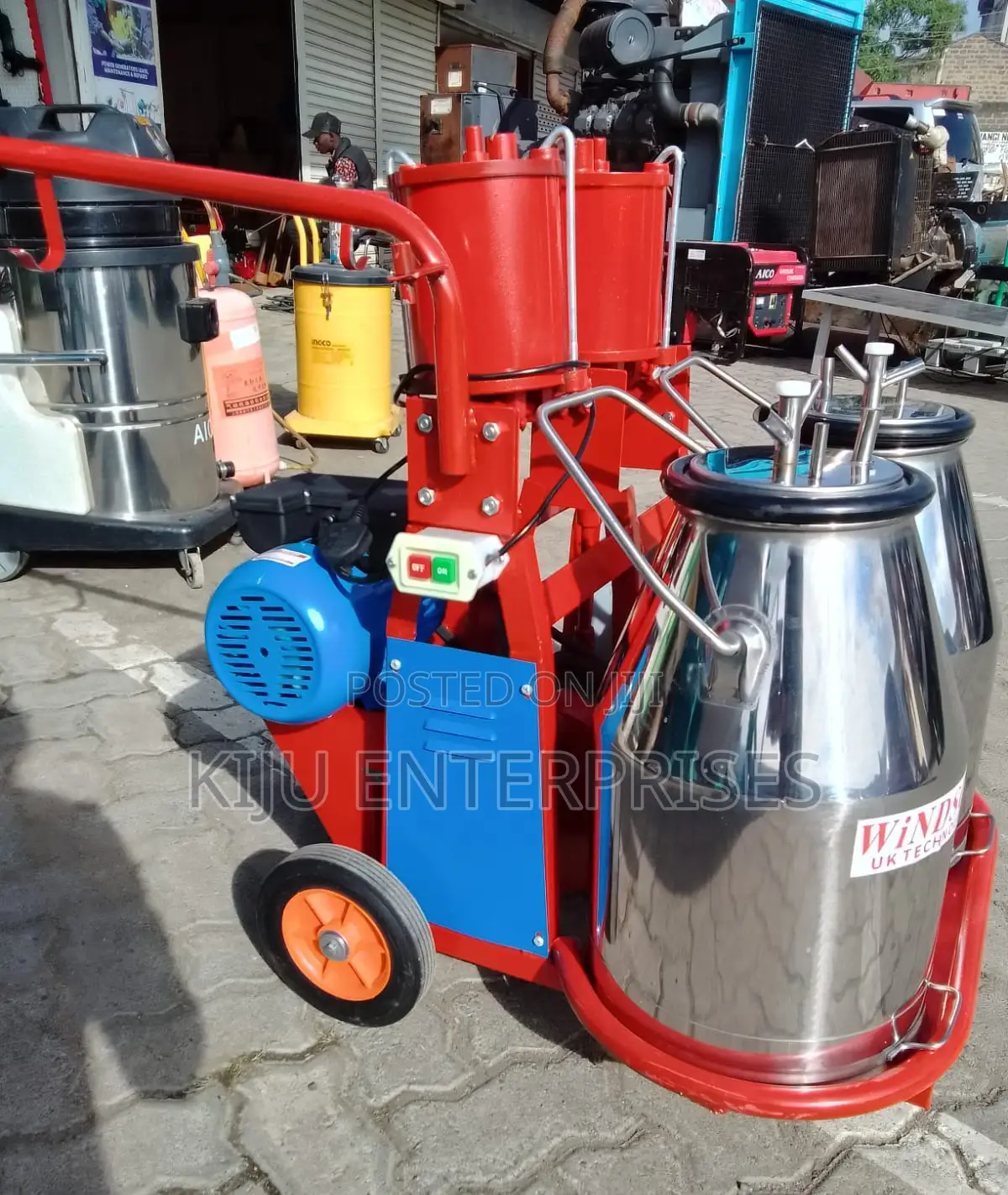 Windsor Milking Machines Double