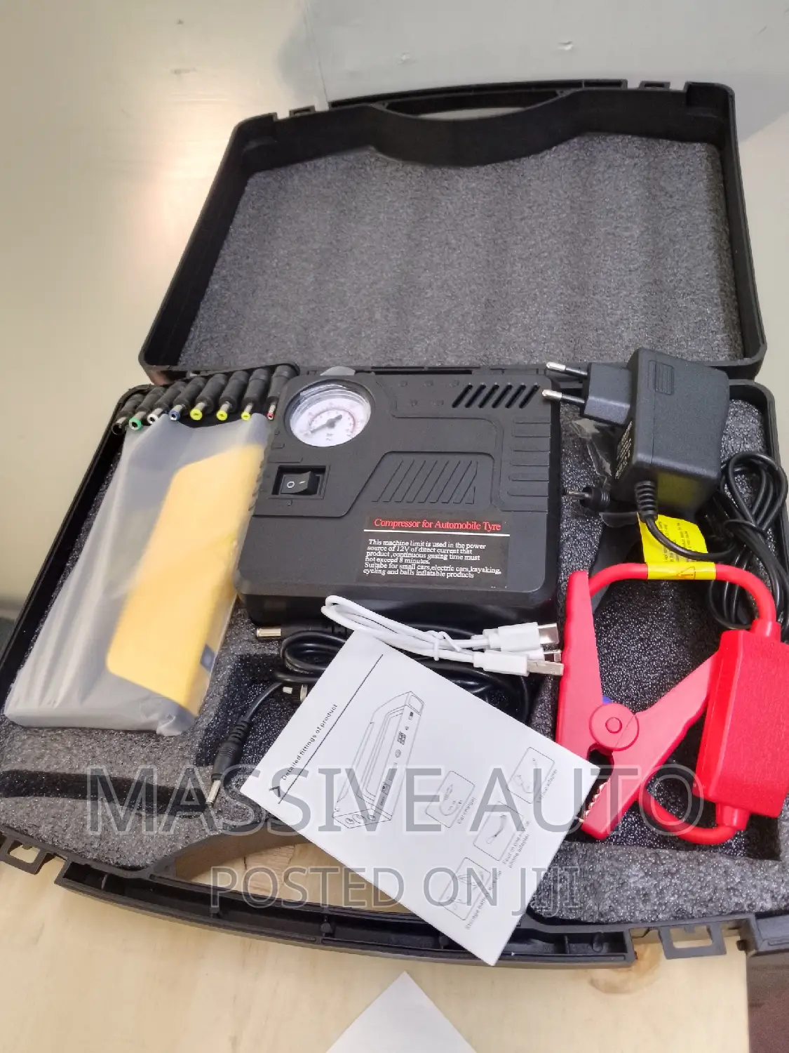 High Power Portable Car Jump Starter Kit