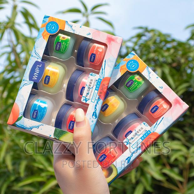 6 PCS Set Vaseline Lip Balm Natural Plant Moisturizing