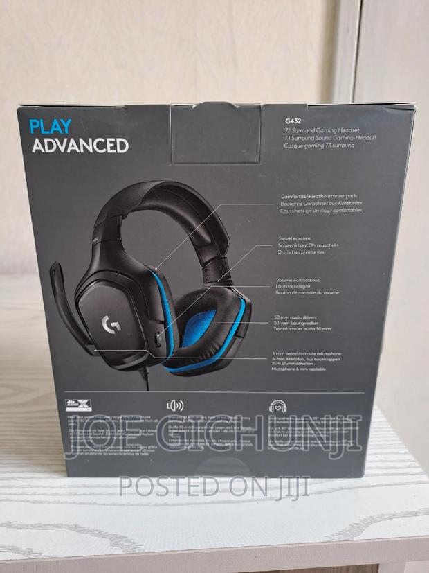 Logitech G432 7.1 Surround Sound Wired Gaming Headset - thumbnail 2