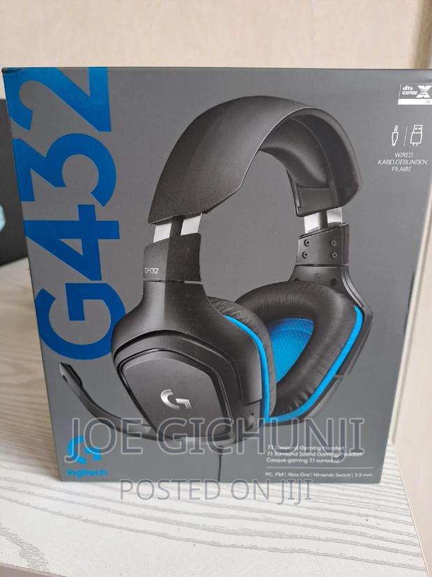 Logitech G432 7.1 Surround Sound Wired Gaming Headset