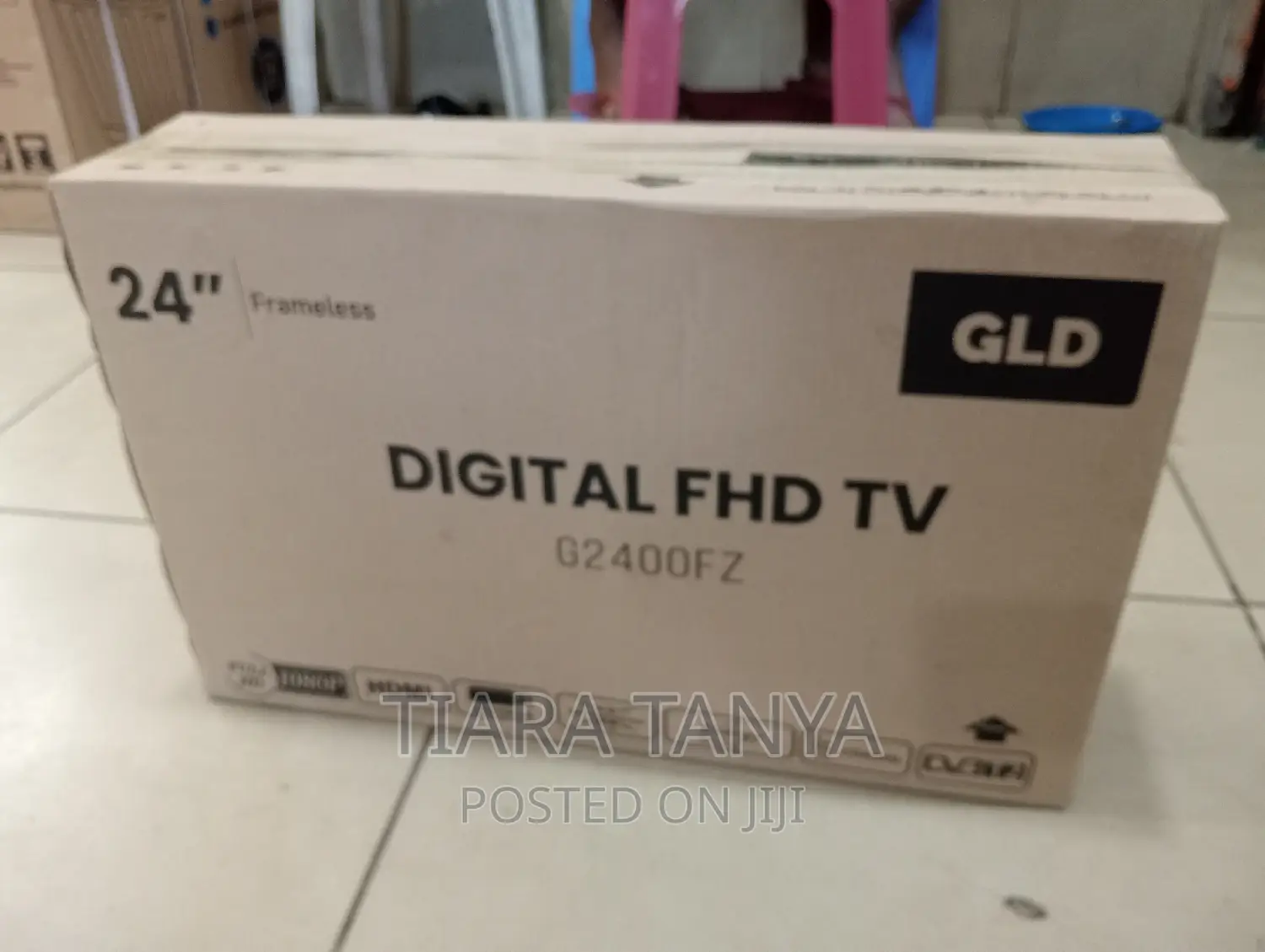 GLD 24''inch Frameless Digital TV With Free to Air Channels