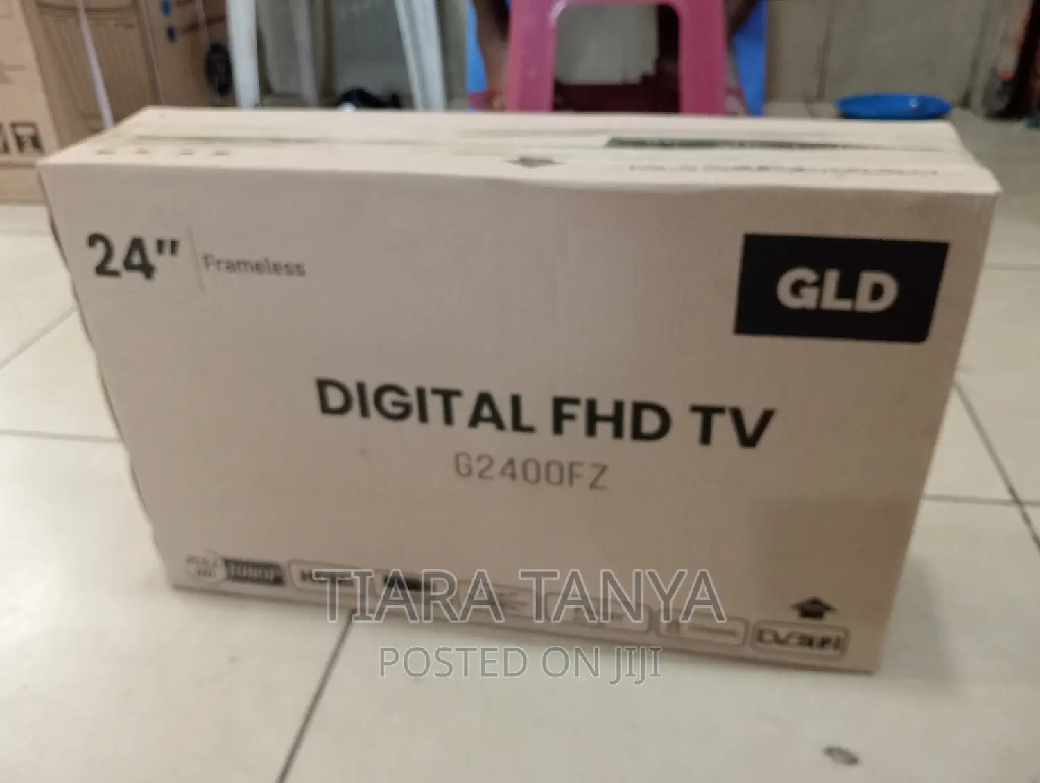 GLD 24''inch Frameless Digital TV With Free to Air Channels