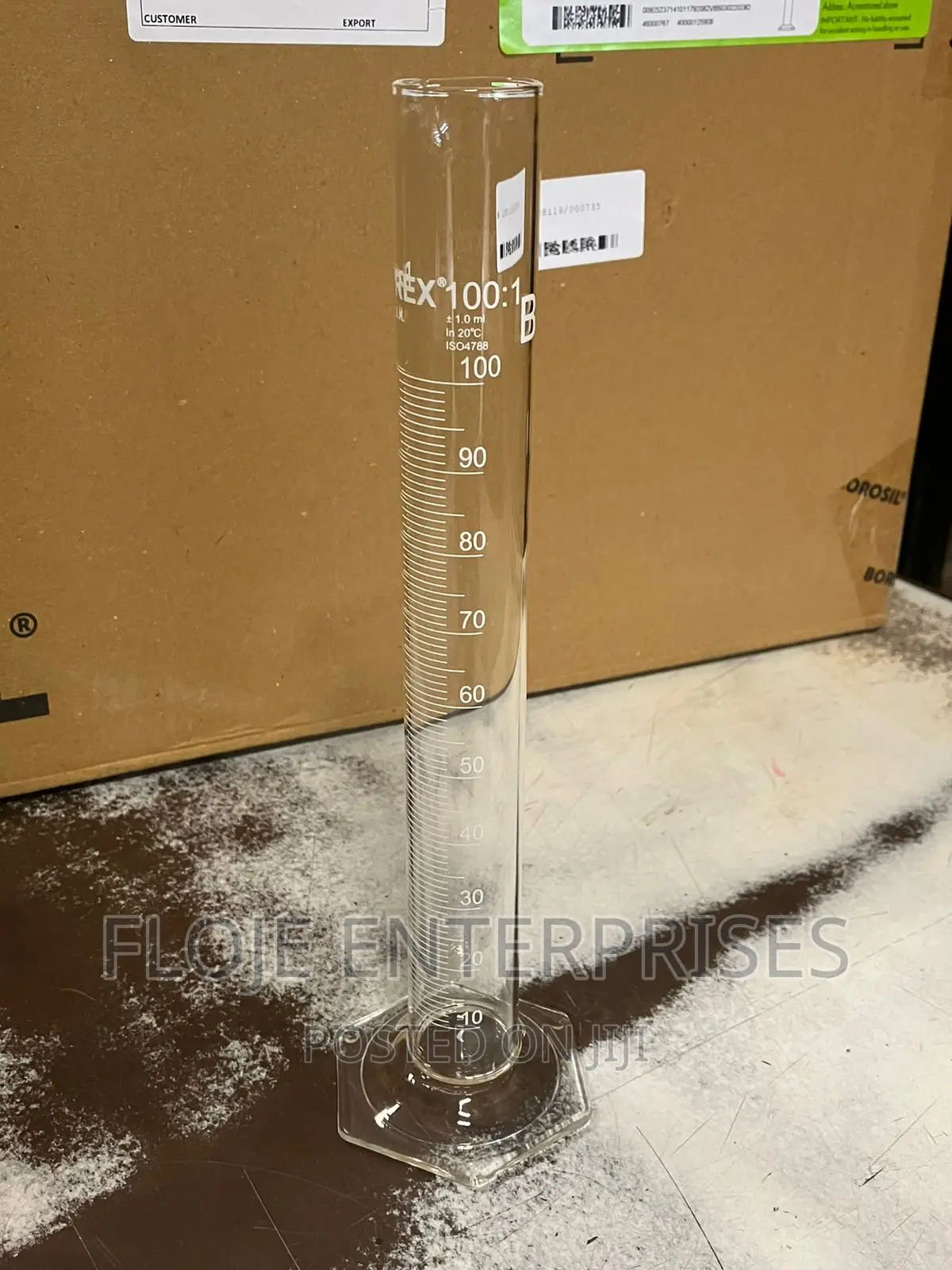 Measuring Cylinder 100ml Pyrex