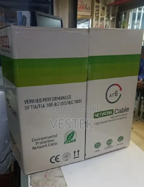 Networking Cat6 Cable- UTP Indoor LAN Cable 305M