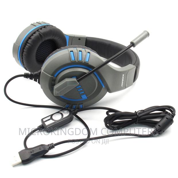 KOMC E9 Usb Headphones With Mic - thumbnail 3