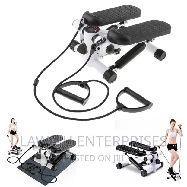 High Quality Mini Stepper With Resistance Bands