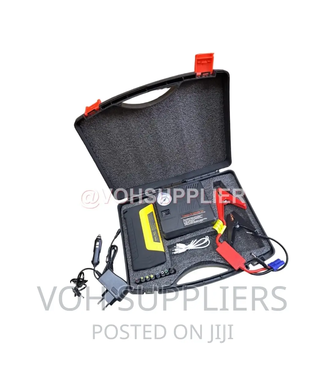 Car Jump Starter Kit and Air Compressor