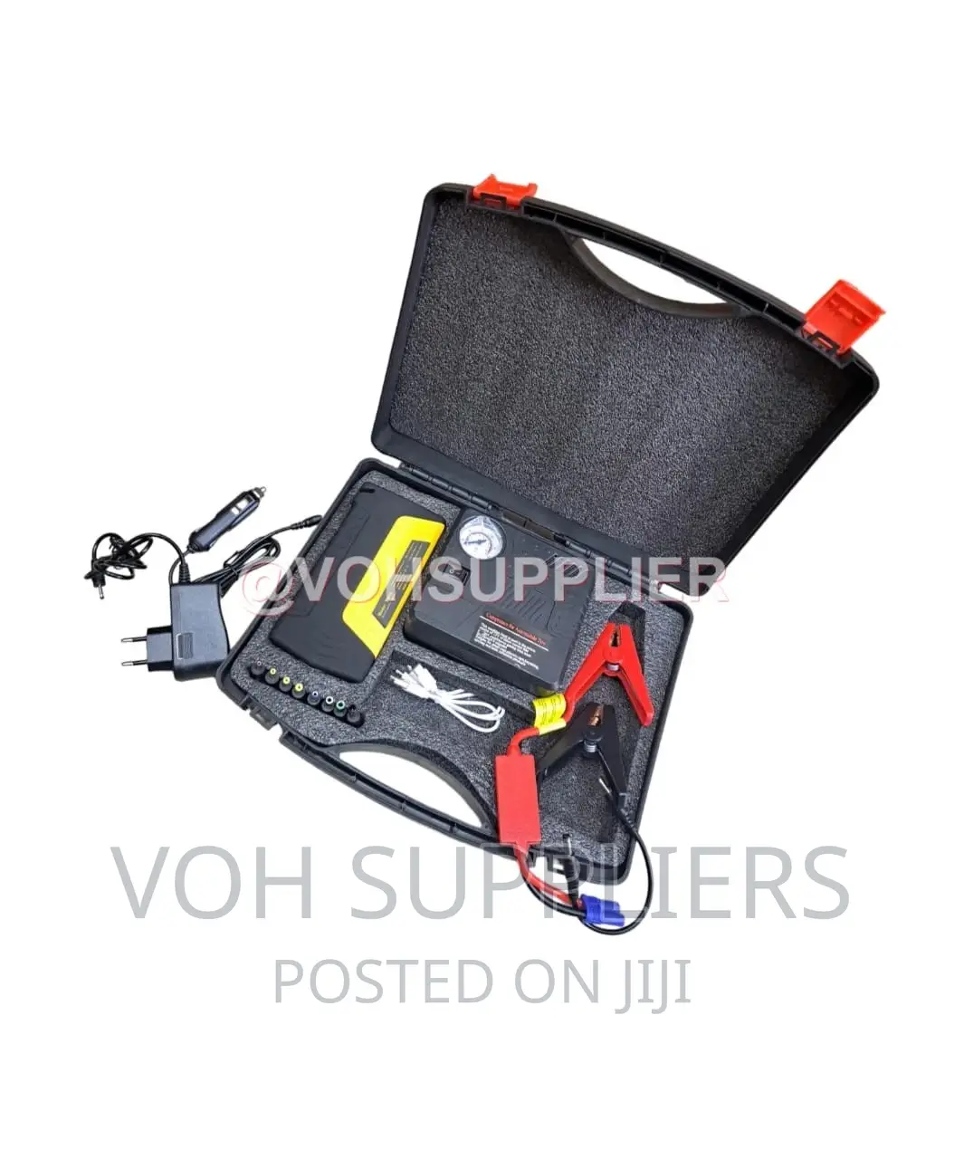 Car Jump Starter Kit and Air Compressor