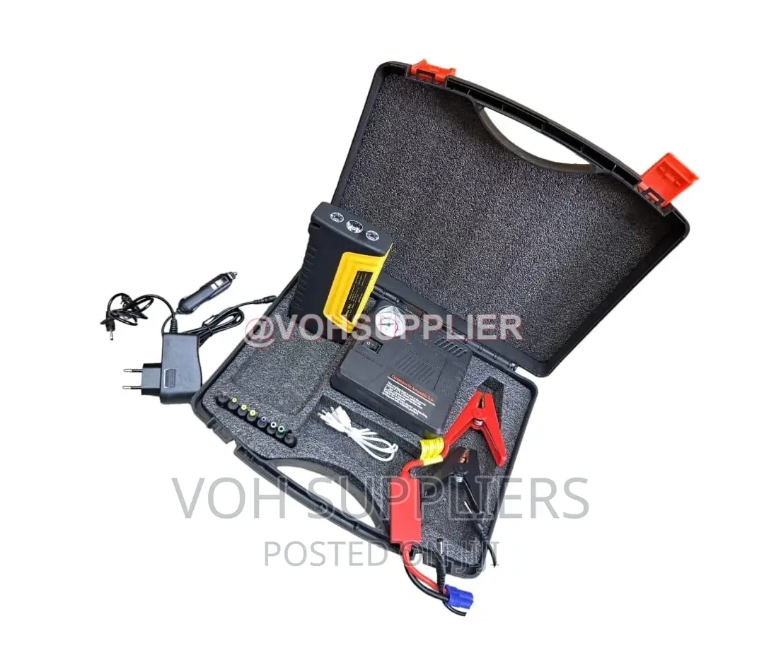 Car Jump Starter Kit and Air Compressor