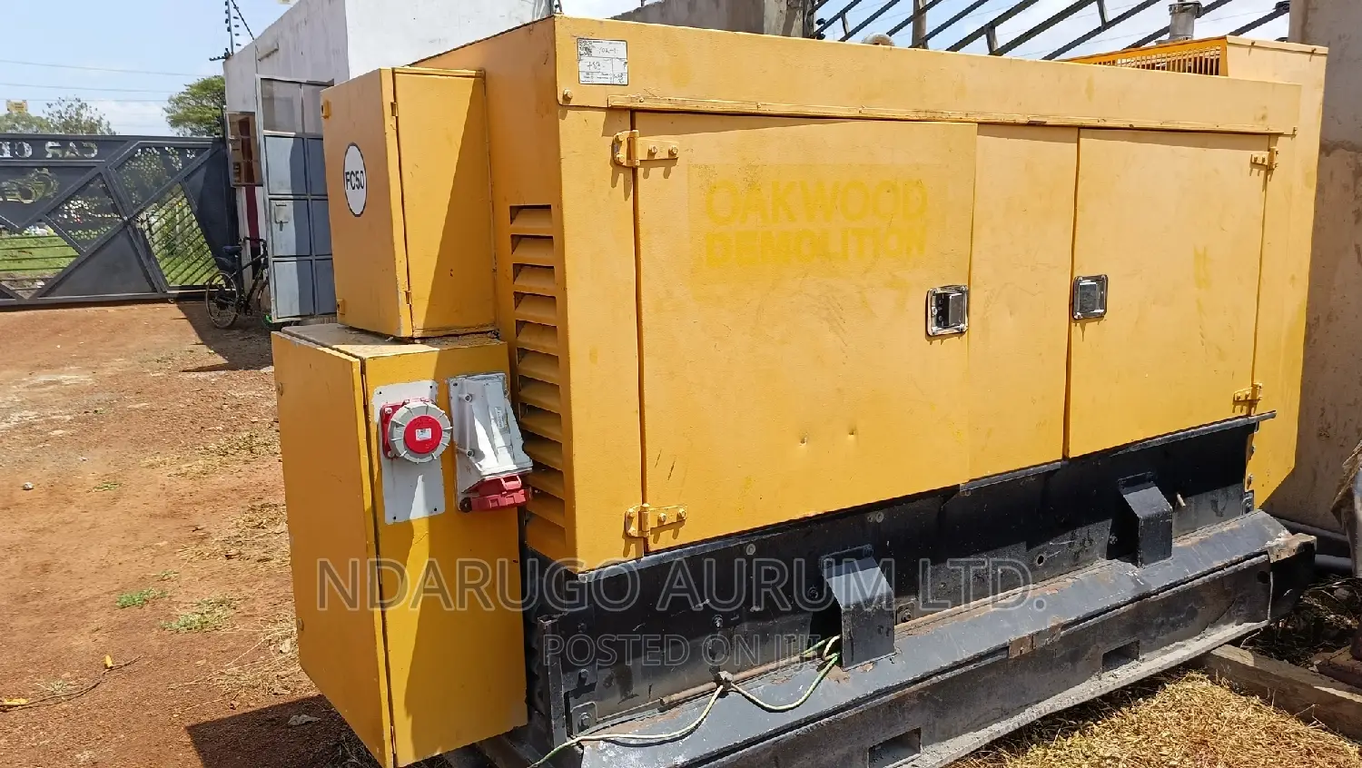 150 Kva Generator ( Ex-Uk )