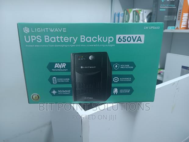 650va Lightwave Ups "\\ Lightwave 650va Ups Durable - main view