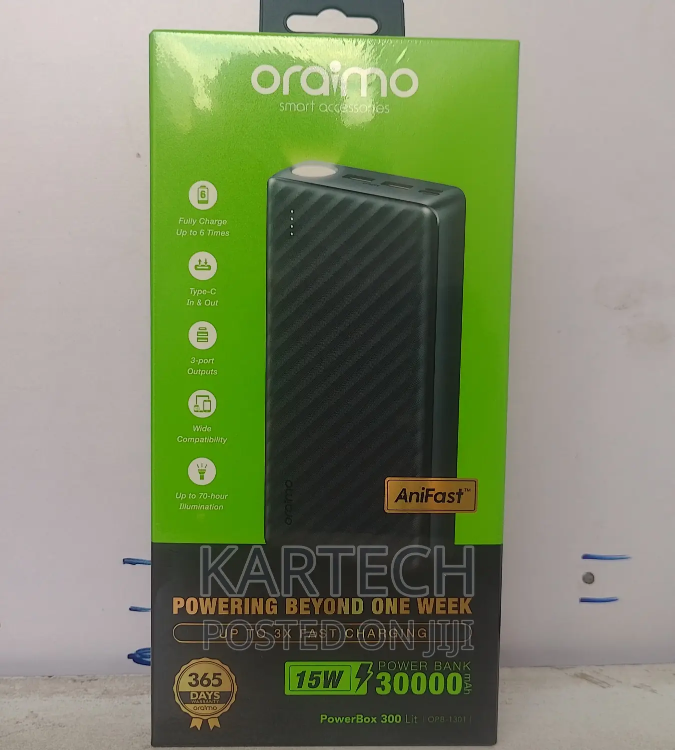 Oraimo Powerbox Lit OPB-1301 30,000mah