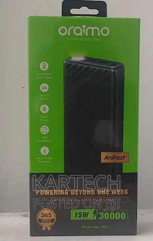 Oraimo 30000mah Powerbox 300 Lit OPB-1301