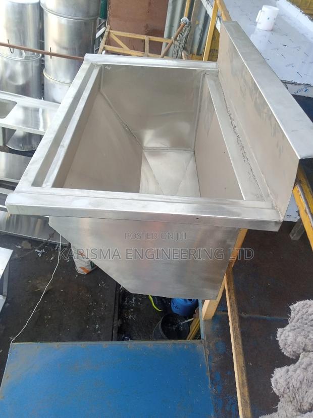 Stainless Trough - main view
