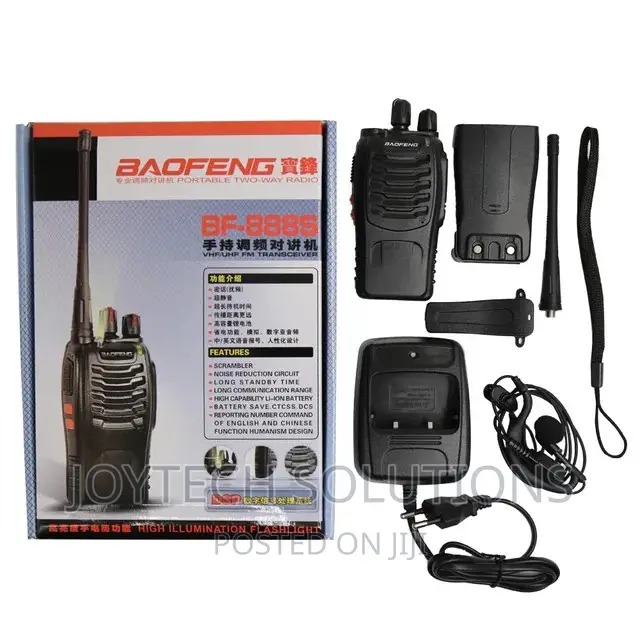 Baofeng Radio Call 888s Walkie Talkie