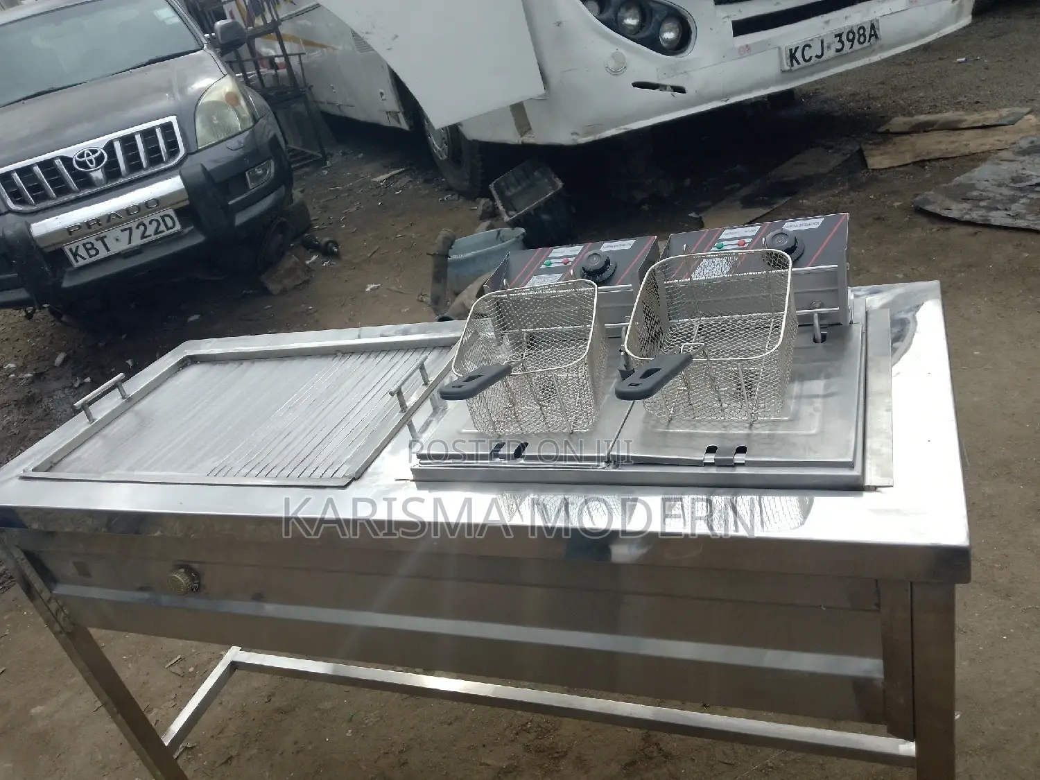 Combine Cooker (Grills and Fryer)
