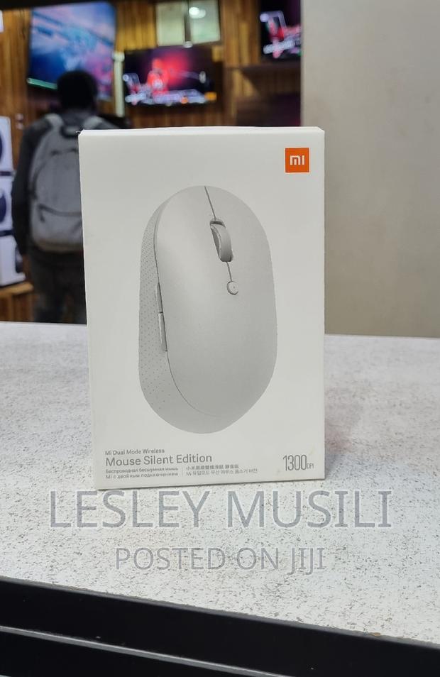 Xiaomi Mi Dual Mode Wireless Mouse Silent Edition - White - thumbnail 2