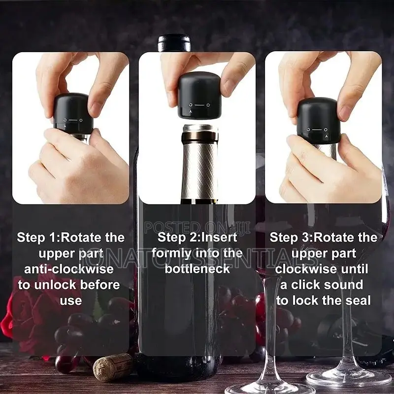 Wine Or Champagne Bottle Stopper