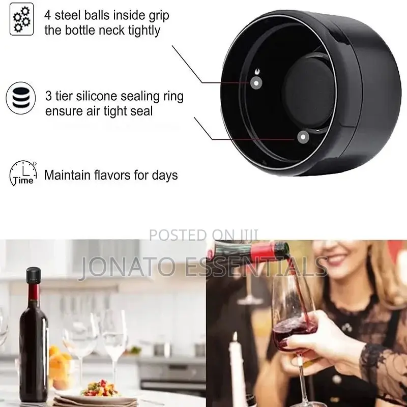 Wine Or Champagne Bottle Stopper