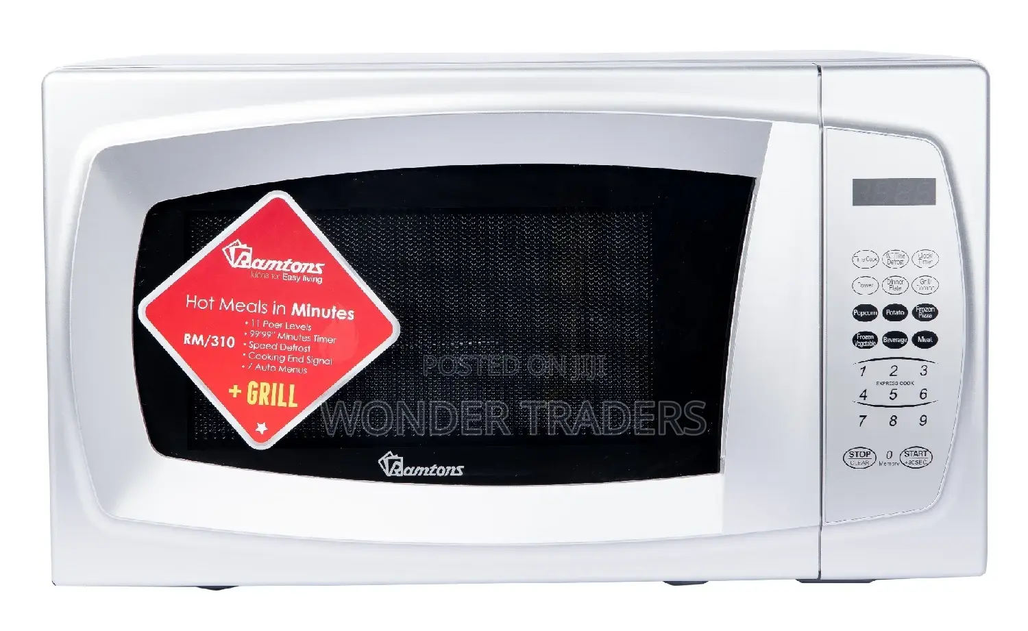 20 Liters Digital Microwave White- Rm/319