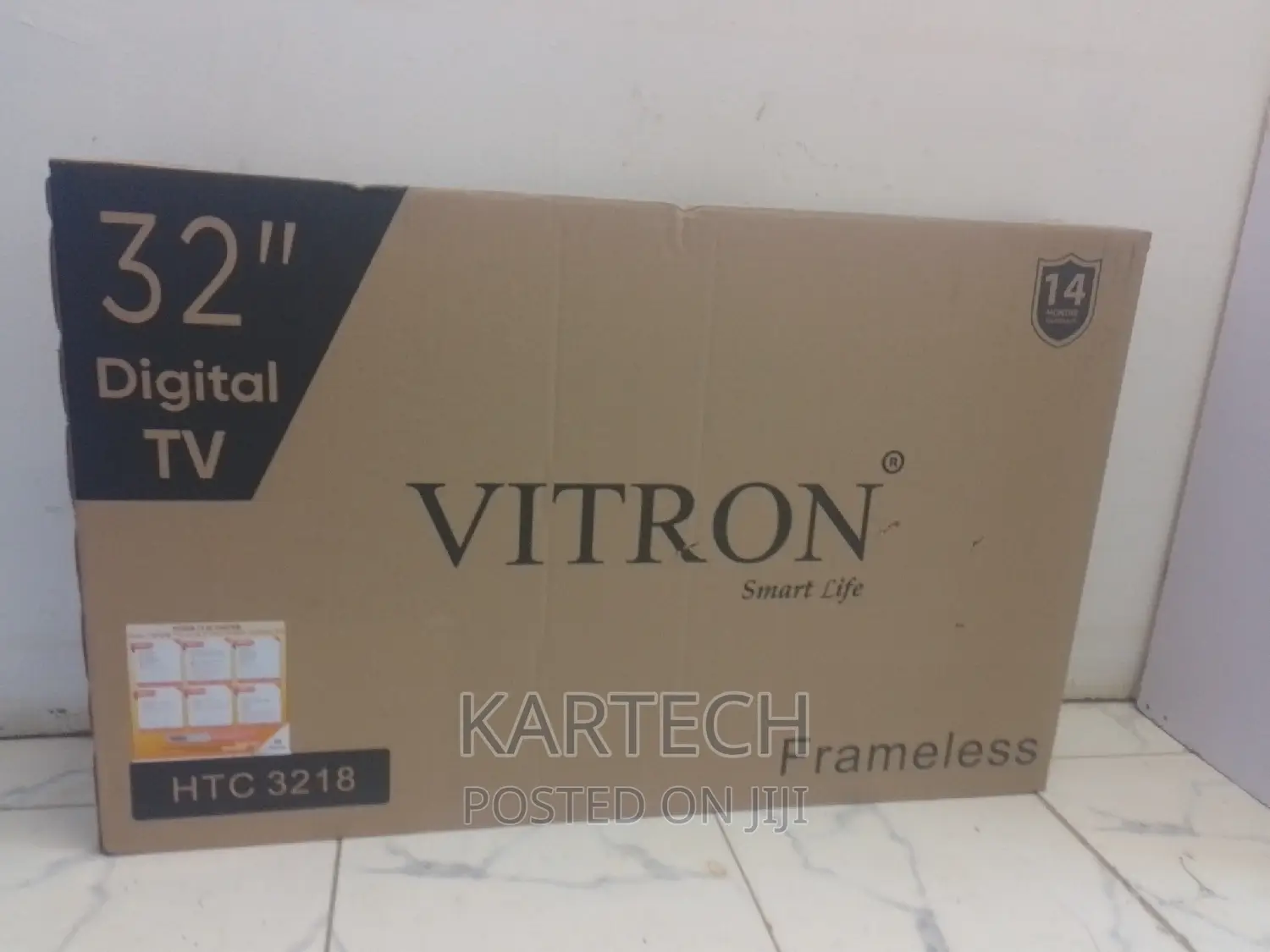 Vitron 32" Frameless Tv 3218- Digital