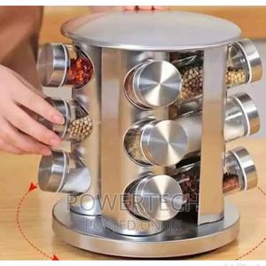 12 PCS Glass Spice Rack; - thumbnail 2