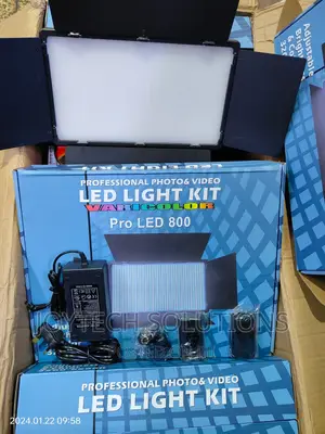 Professional Photo Video Led Light Kit Pro Led 800' Plus